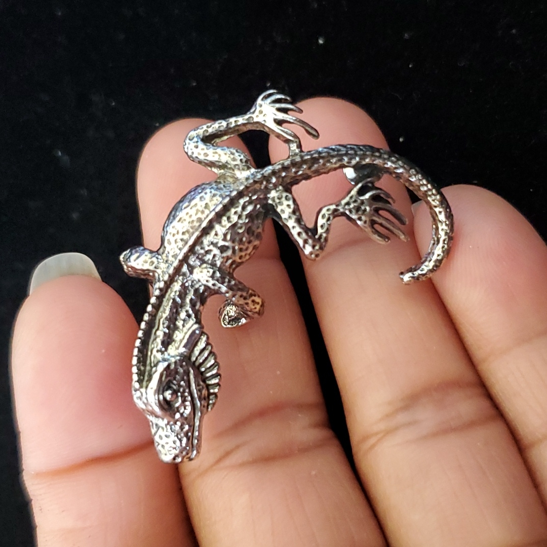 Lizard Single Earring.